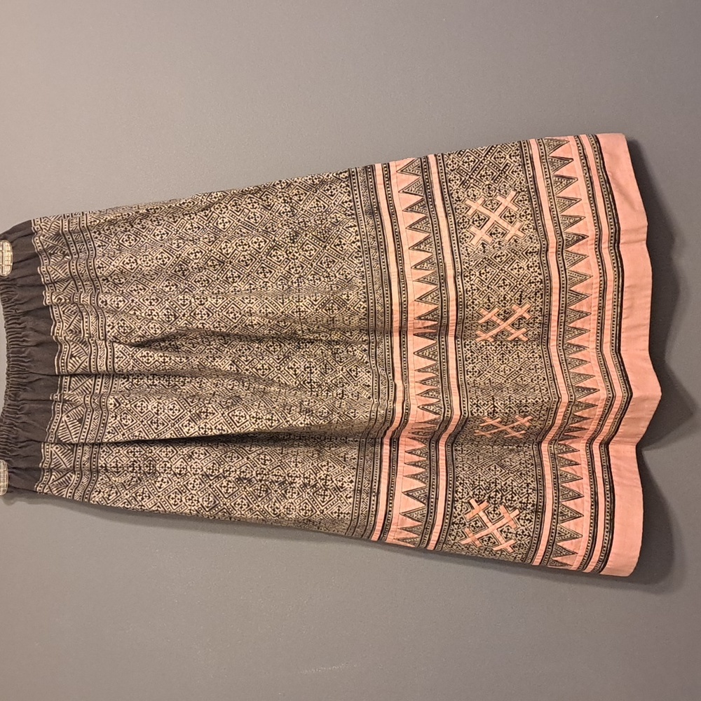 Hand Crafted Appliqued Skirt